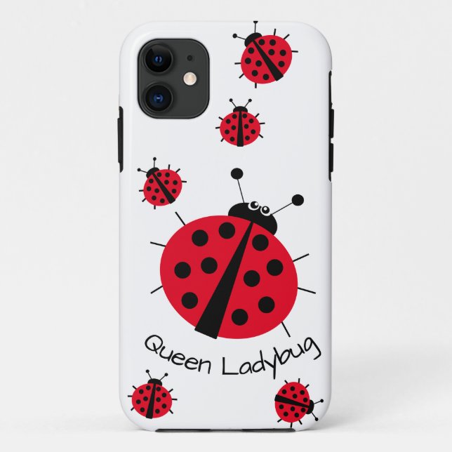 Capa Para iPhone 11 Cartum de Gestione da Rainha Ladybug (Verso)