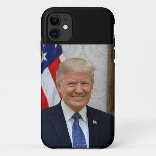 Capa Para iPhone 11 Casa Branca do Presidente Americano Donald Trump