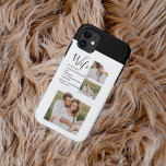Capa Para iPhone 11 Casal Collage Foto e Esposa Romântica Adorável Pre<br><div class="desc">Casal Collage Foto e Esposa Romântica Adorável Presente</div>