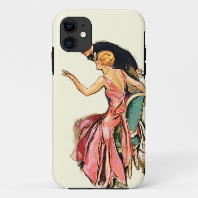 Capa Para iPhone 11 Casal contratado (Verso)