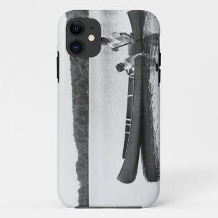 Capa Para iPhone 11 Casal em uma canoa