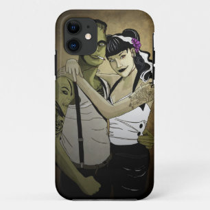 Capa Para iPhone 11 Casal Rockabilly