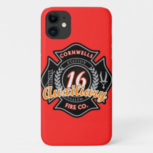 Capa Para iPhone 11 Case mate auxiliar vermelha