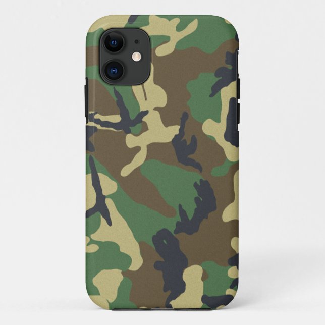 Capa Para iPhone 11 Case mate mal There™ do iPhone 5 da camuflagem (Verso)