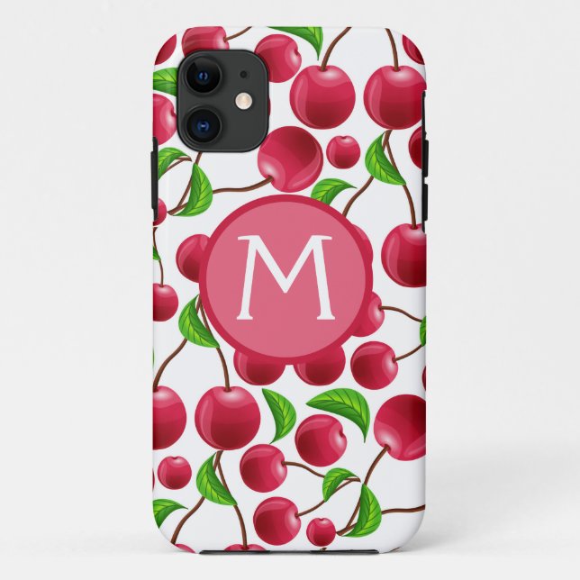 Capa Para iPhone 11 Case-Mate Tough Apple iPhone XR Case - Cereja (Verso)