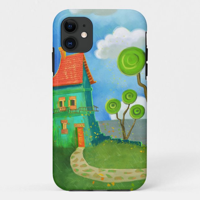 Capa Para iPhone 11 casemate da casa dos desenhos animados (Verso)