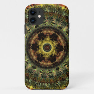 Capa Para iPhone 11 Caso africano do iPhone 5 da mandala do crepúscul