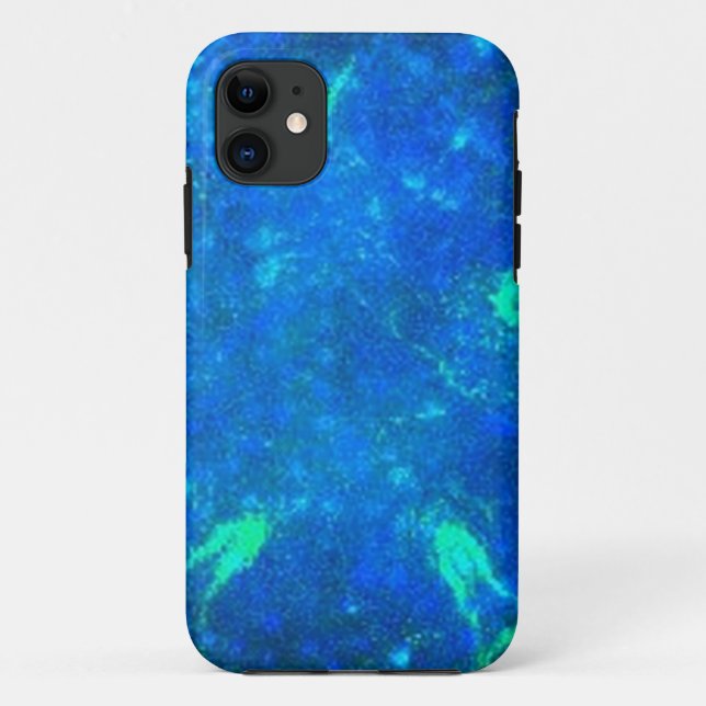 Capa Para iPhone 11 Caso Azul N Aqua iPhone 5 (Verso)
