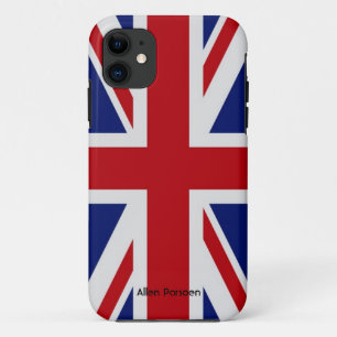 Capa Para iPhone 11 Caso britânico de IPhone 5 da bandeira