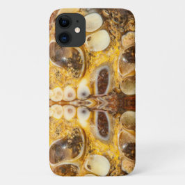 Capa Para iPhone 11 Caso Brown Gemstone Stone Texture iPhone 11