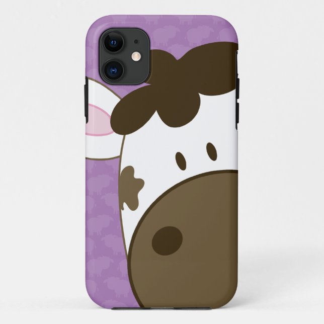 Capa Para iPhone 11 Caso Cow Case-Mate iPhone 5 - Roxo (Verso)