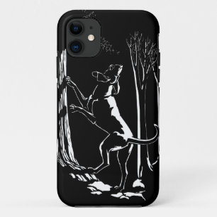 Capa Para iPhone 11 Caso da arte do cão de caça do caso do iPhone 5