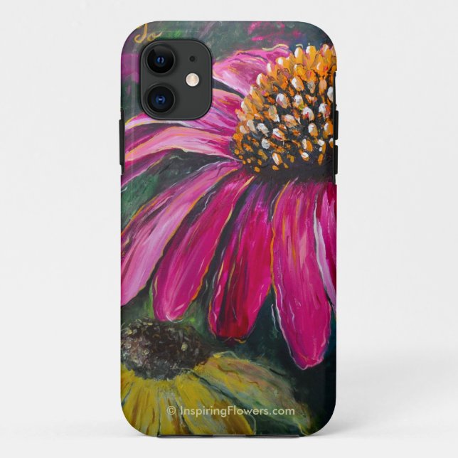 Capa Para iPhone 11 Caso de Coneflower iphone5 (Verso)