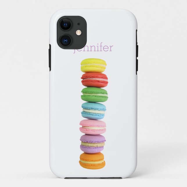 Capa Para iPhone 11 Caso de iPhone 5/5S personalizado de macarões (Verso)