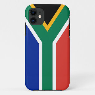 Capa Para iPhone 11 Caso de IPhone 5 com a bandeira de África do Sul