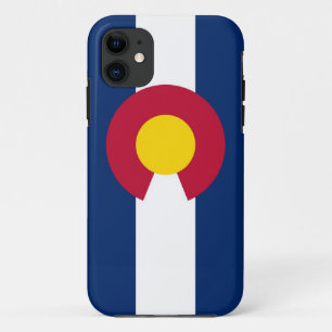 Capa Para iPhone 11 Caso de IPhone 5 com a bandeira de Colorado