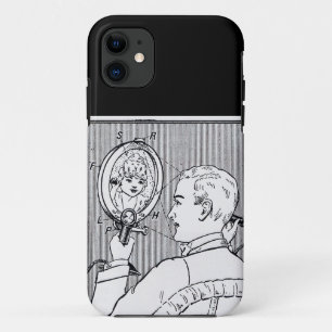 Capa Para iPhone 11 Caso de iPhone/iPad de videofone antigo personaliz