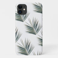Caso de Leaf iPhone 11 de Árvore Verde Pálida