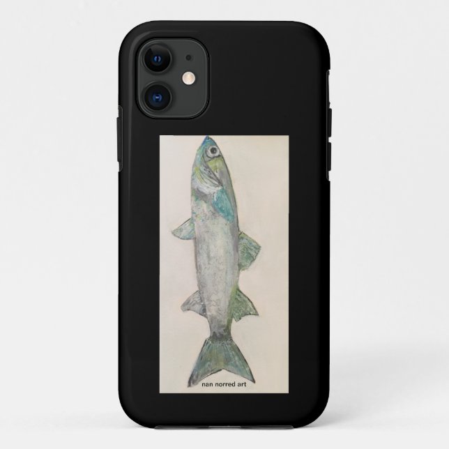 Capa Para iPhone 11 Caso de Peixe do iPhone (Verso)