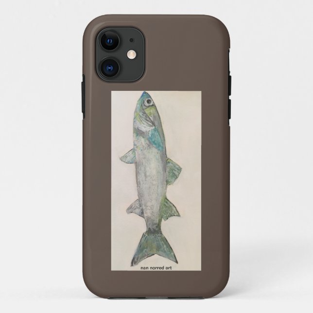 Capa Para iPhone 11 Caso de Peixe do iPhone (Verso)
