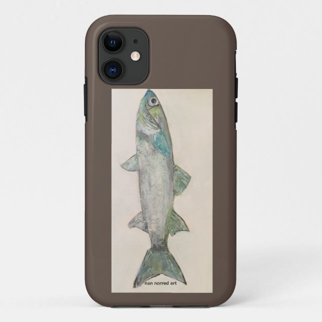 Capa Para iPhone 11 Caso de Peixe do iPhone (Verso)