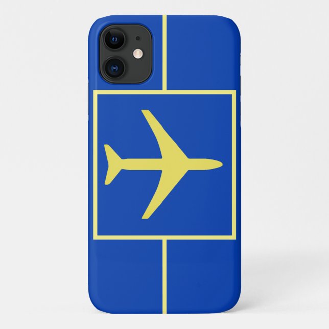 Capa Para iPhone 11 Caso de voo iPhone 11 da aviação-piloto (Verso)