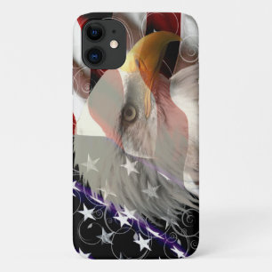 Capa Para iPhone 11 Caso do American Eagle Flag iPhone 5
