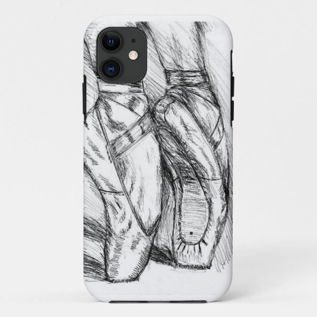 Capa Para iPhone 11 caso do balé do iPhone 5 (Verso)