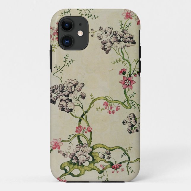 Capa Para iPhone 11 Caso do design floral iPhone4 (Verso)