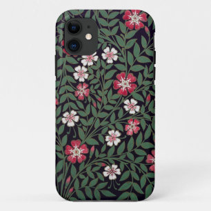 Capa Para iPhone 11 Caso do design floral iPhone4