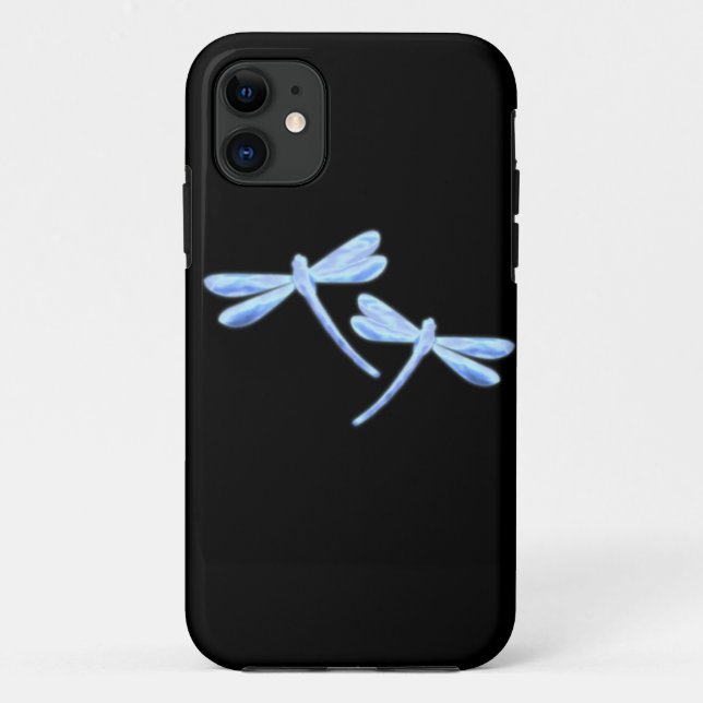 Capa Para iPhone 11 Caso do Dragonfly iPhone 5/5s - Brilho de gelo (Verso)