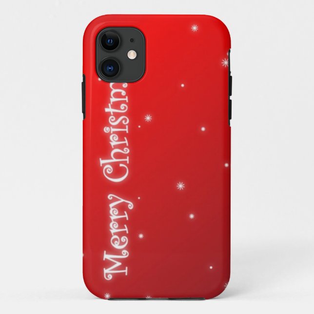 Capa Para iPhone 11 Caso do iPhone5 Feliz Natal (Verso)