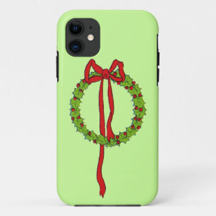 Capa Para iPhone 11 Caso do iPhone5 Wreath de Natal