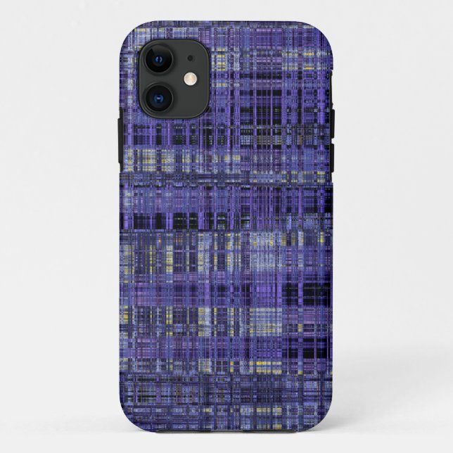 Capa Para iPhone 11 caso do iPhone 5/5s - abstrato do roxo (Verso)