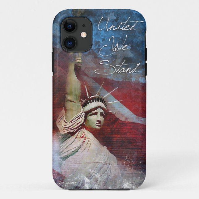 Capa Para iPhone 11 Caso do iPhone 5/5S da estátua da liberdade (Verso)