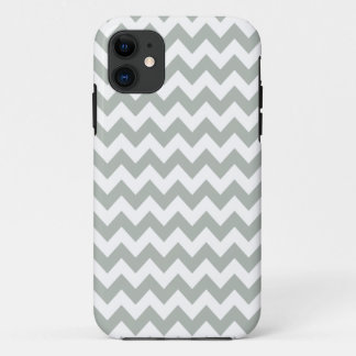 Capa Para iPhone 11 Caso do iPhone 5/5S de Chevron das cinzas de prata