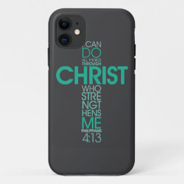 Capa Para iPhone 11 Caso do iPhone 5/5s do 4:13 dos Philippians