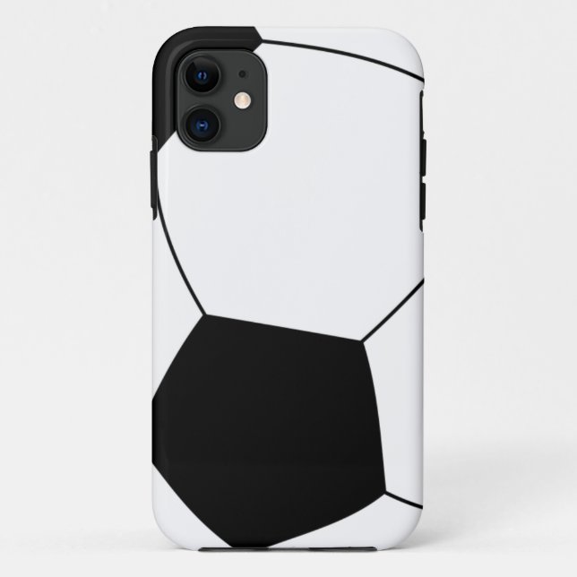 Capa Para iPhone 11 Caso do iPhone 5 da Bola de Futebol (Verso)