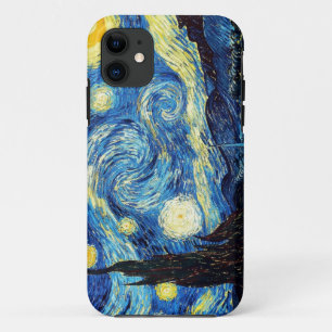 Capa Para iPhone 11 Caso do iPhone 5 da noite estrelado
