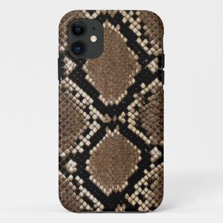 Capa Para iPhone 11 Caso do iPhone 5 da pele de cobra