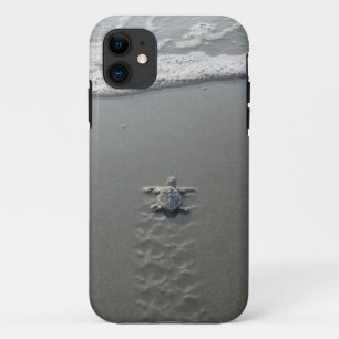 Capa Para iPhone 11 Caso do iPhone 5 da tartaruga de mar do bebê mal