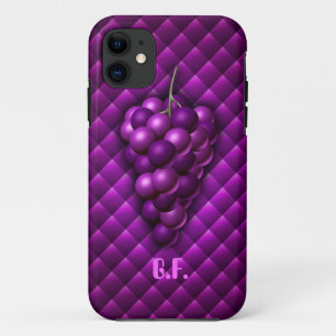 Capa Para iPhone 11 Caso do iPhone 5 da uva