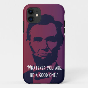 Capa Para iPhone 11 Caso do iPhone 5 das citações de Abraham Lincoln