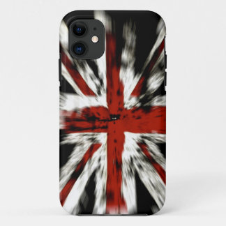 Capa Para iPhone 11 Caso do iPhone 5 de Union Jack do Grunge