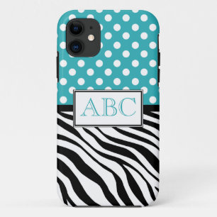 Capa Para iPhone 11 Caso do iPhone 5 do impressão de turquesa & de
