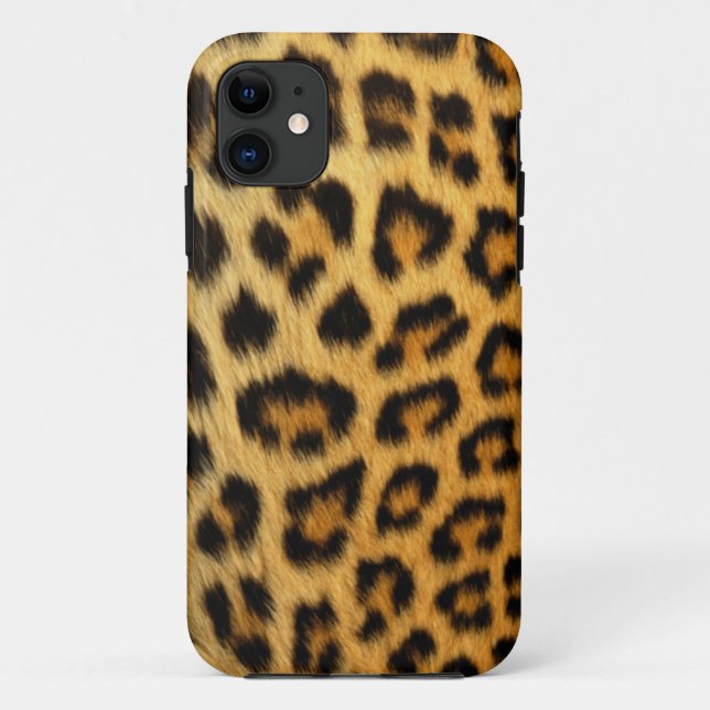 Capa Para iPhone 11 caso do iphone 5 do leapord (Verso)