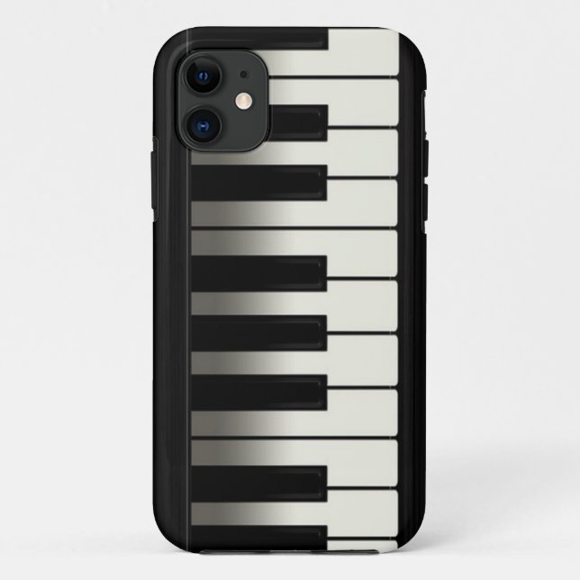 Capa Para iPhone 11 Caso do iPhone 5 do piano (Verso)