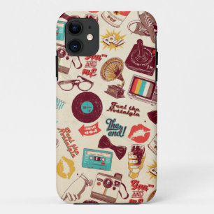Capa Para iPhone 11 Caso do iphone 5 do vintage