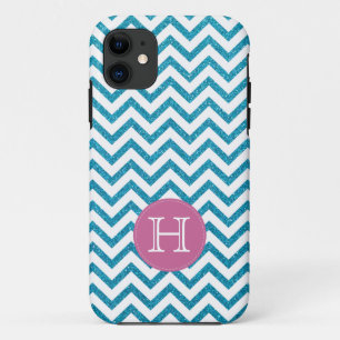 Capa Para iPhone 11 Caso do iPhone 5 do ziguezague do monograma do