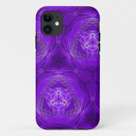 Capa Para iPhone 11 Caso do iPhone 5 Roxo Elétrico